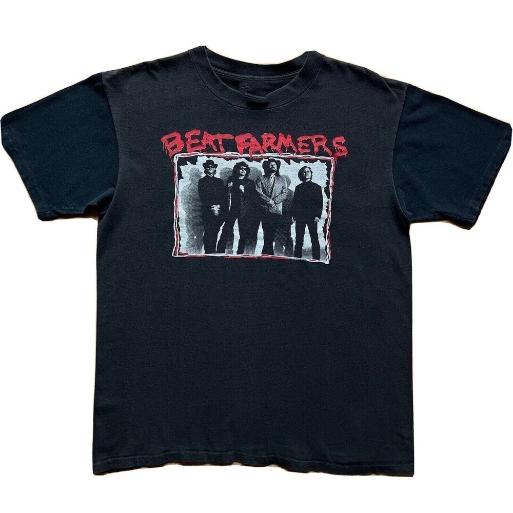 Vintage Tour The Beat Farmers T-Shirt Rock Band Fan Tee